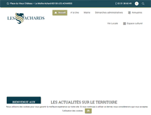 Tablet Screenshot of lamotheachard.com